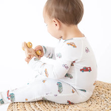 Load image into Gallery viewer, Bamboo 2-Way Convertible Zip Romper | Rush Hour
