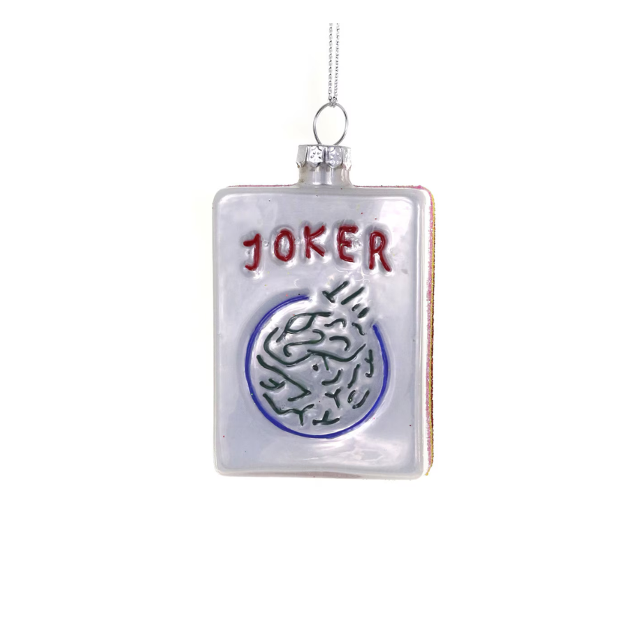 Joker Mahjong Tile Ornament