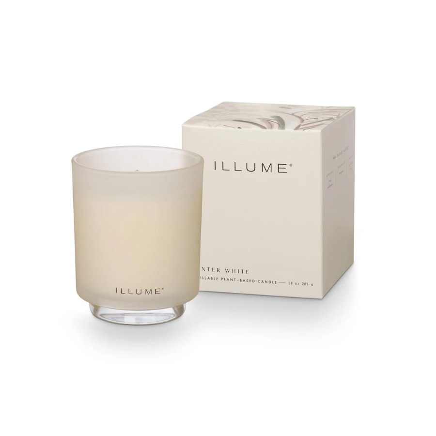 Winter White | Refillable Boxed Glass Candle