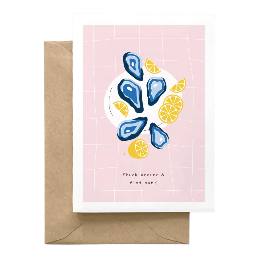 Shuck Around & Find Out Card