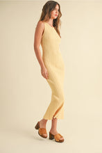 Load image into Gallery viewer, Ribbed Midi Dress | Butter
