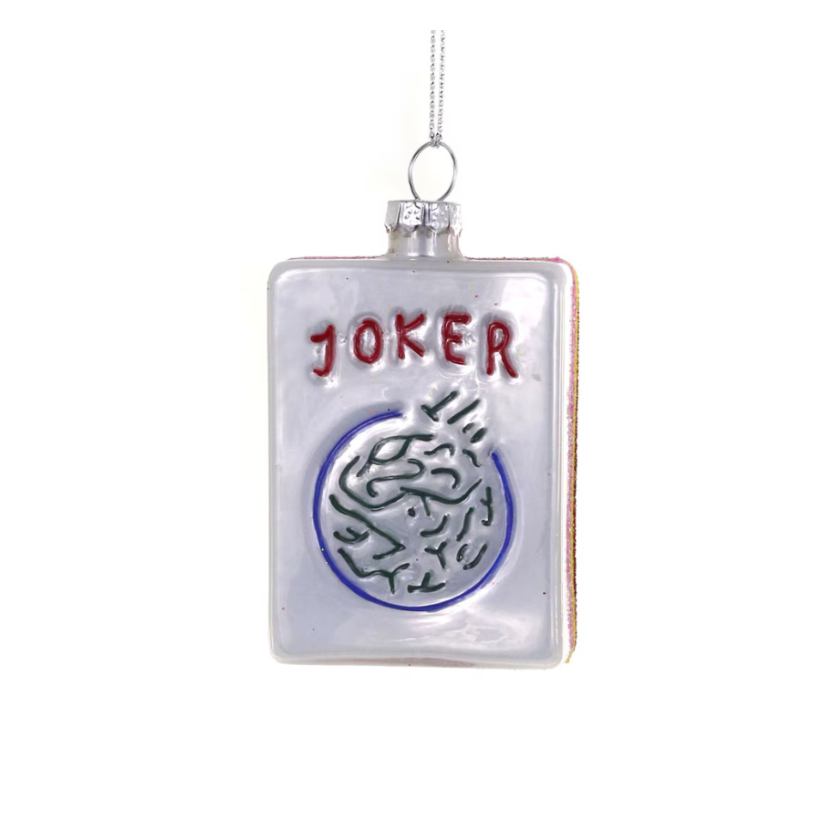 Joker Mahjong Tile Ornament