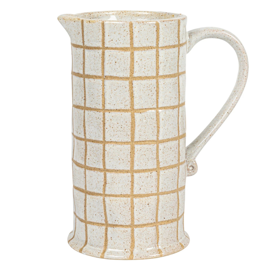 Grid Pattern Pitcher