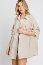 Load image into Gallery viewer, Oversized Drop Shoulder Shirt
