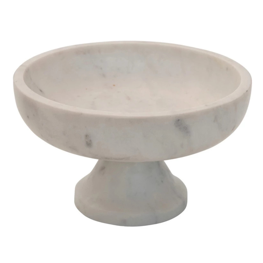 Marble Footed Bowl