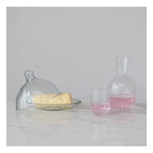 Load image into Gallery viewer, Embossed Glass Carafe
