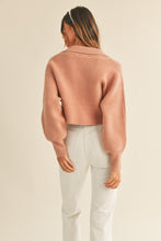 Load image into Gallery viewer, Maeve Knit Crop | Dusty Mauve
