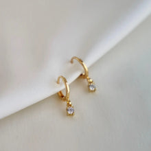 Load image into Gallery viewer, Miniature Cz Drop Earrings
