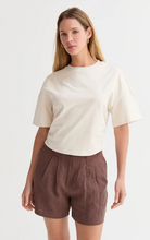 Load image into Gallery viewer, Suzy Ruched Top | Bone
