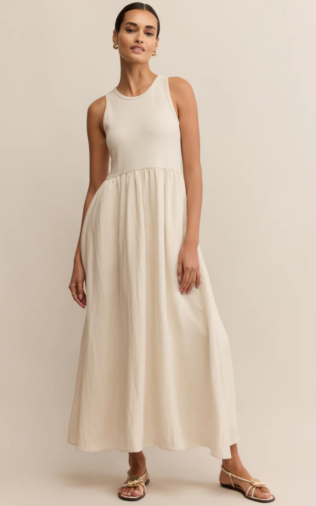 Charlotte Rib Midi Dress