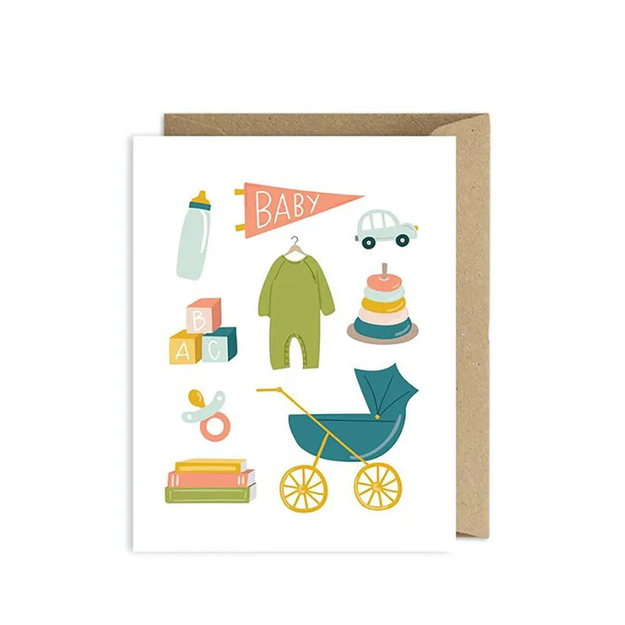 Baby Illustrations Card