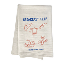 Load image into Gallery viewer, Cotton Tea Towel | Breakfast Club
