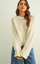 Load image into Gallery viewer, The Cove Sweater | Cream
