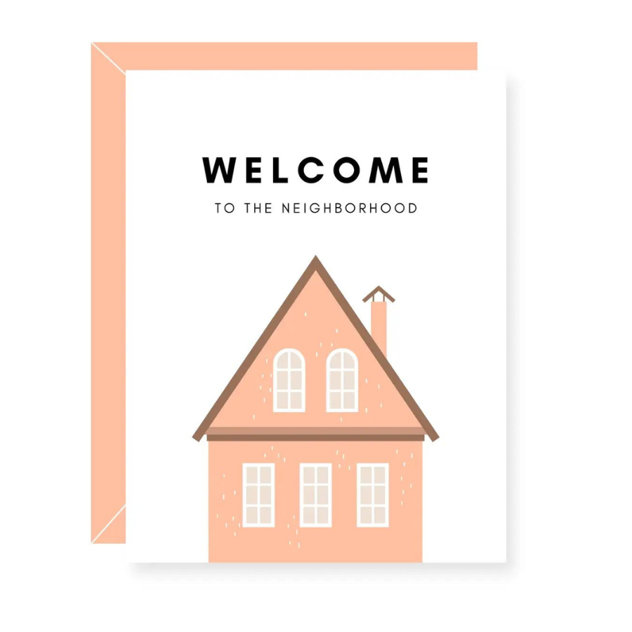Welcome To The Neighborhood Card