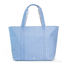 Load image into Gallery viewer, Jumbo Tote | Stripe Chambray
