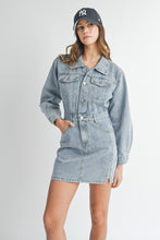 Load image into Gallery viewer, Denim Mini Dress
