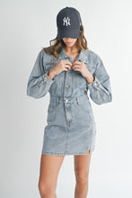 Load image into Gallery viewer, Denim Mini Dress
