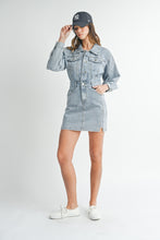 Load image into Gallery viewer, Denim Mini Dress
