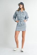 Load image into Gallery viewer, Denim Mini Dress
