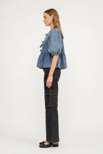 Load image into Gallery viewer, The Norah Denim Blouse
