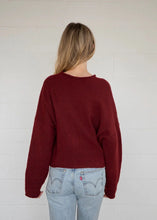 Load image into Gallery viewer, Piper Cardigan | Wine
