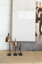 Load image into Gallery viewer, Vintage Iron Bell Stands | Set of 3
