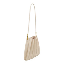 Load image into Gallery viewer, Carrie Vegan Leather Shoulder Bag | Ivory
