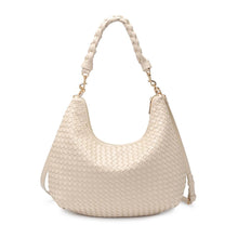 Load image into Gallery viewer, Sabrina Woven Hobo | Cream
