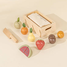 Load image into Gallery viewer, Wooden Fruits Playset
