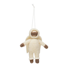 Load image into Gallery viewer, Wool Astronaut Ornament
