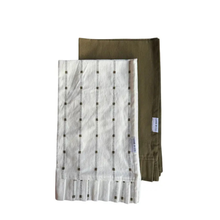 Load image into Gallery viewer, Stripe Ruffle Dish Towels | Set of 2
