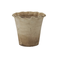 Load image into Gallery viewer, Terracotta Planter w/ Ruffled Edge
