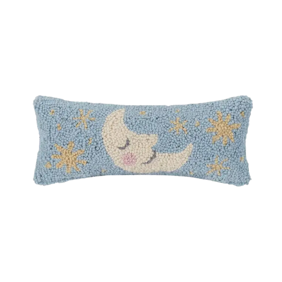 Moon + Stars Hook Pillow