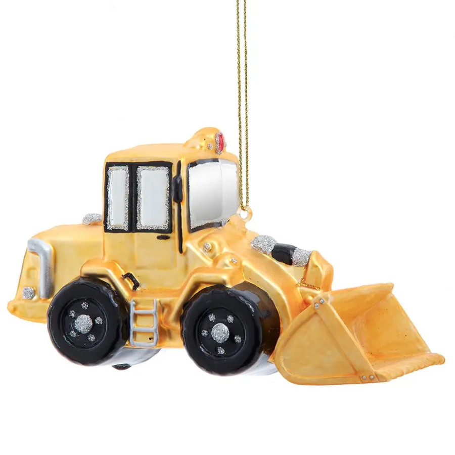 Bulldozer Ornament