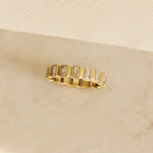 Load image into Gallery viewer, Baguette Eternity Band Ring
