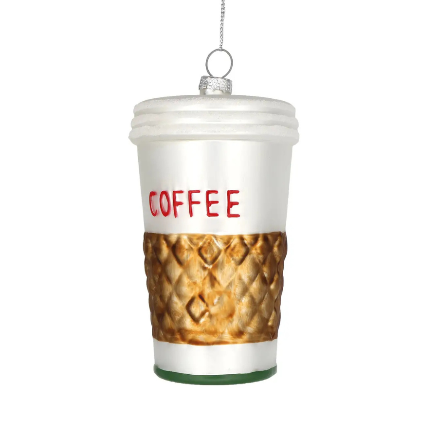 To Go Coffee Cup Ornament