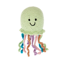 Load image into Gallery viewer, Crochet Rattle | Jellyfish
