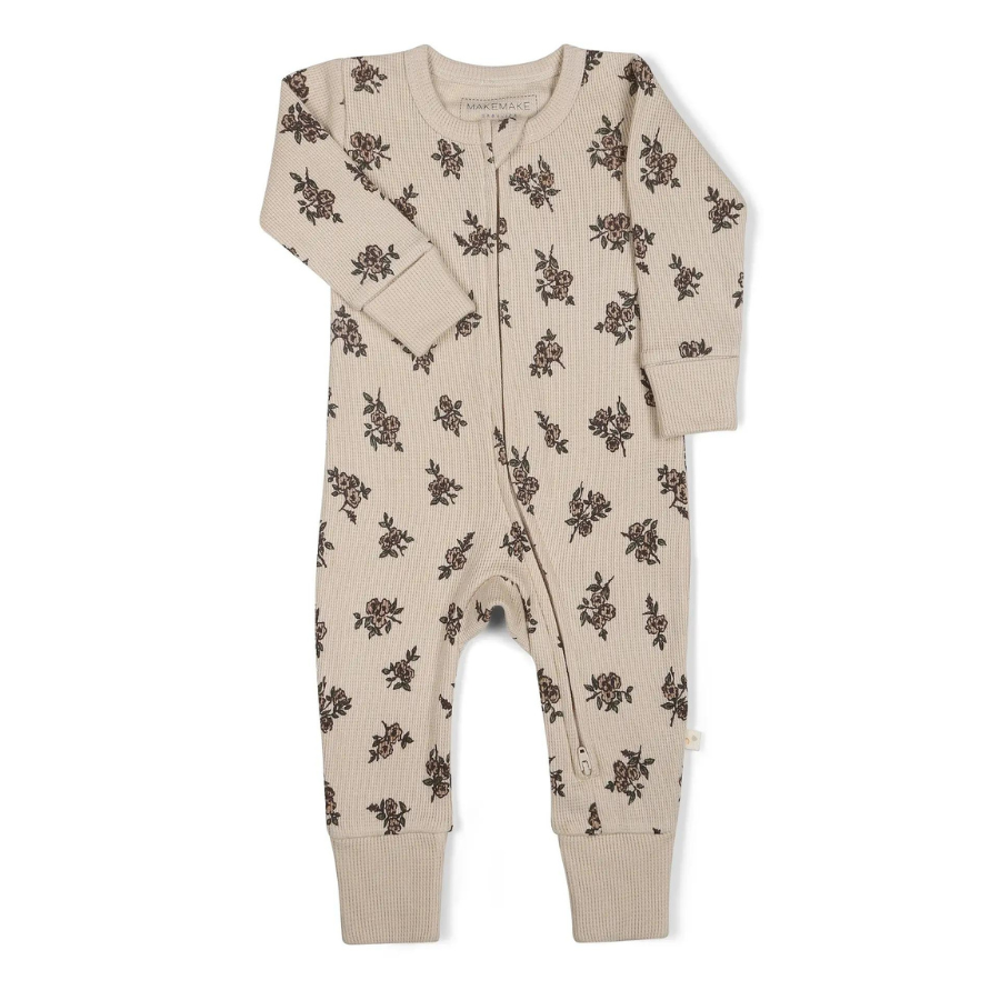 Organic 2-Way Zip Romper | Posy