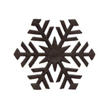 Load image into Gallery viewer, Cast Iron Snowflake Trivet
