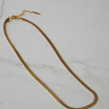 Load image into Gallery viewer, Herringbone Chain Necklace | 2 Sizes
