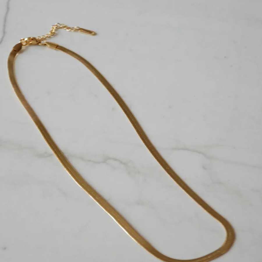 Herringbone Chain Necklace | 2 Sizes