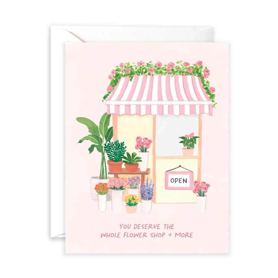 Flower Shop | Everyday Day Card + Mothers Day Card
