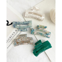 Load image into Gallery viewer, Assorted Hair Clips | Green Set | 5 Styles
