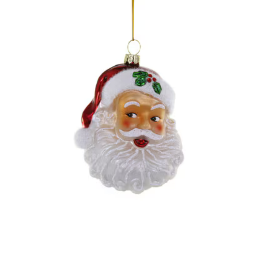 Retro Santa Ornament