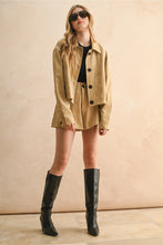 Load image into Gallery viewer, Pleated Suede Set | Jacket
