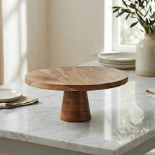 Load image into Gallery viewer, Wood Cake Stand

