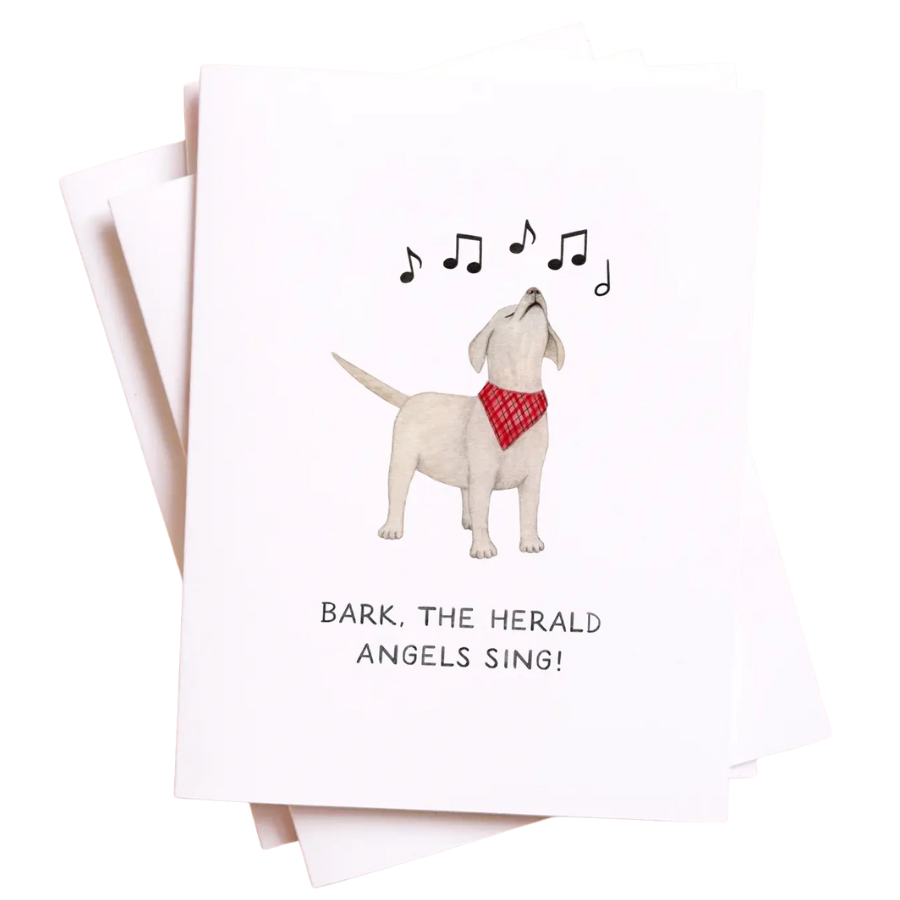 Bark! the Herald Angel Sings Card