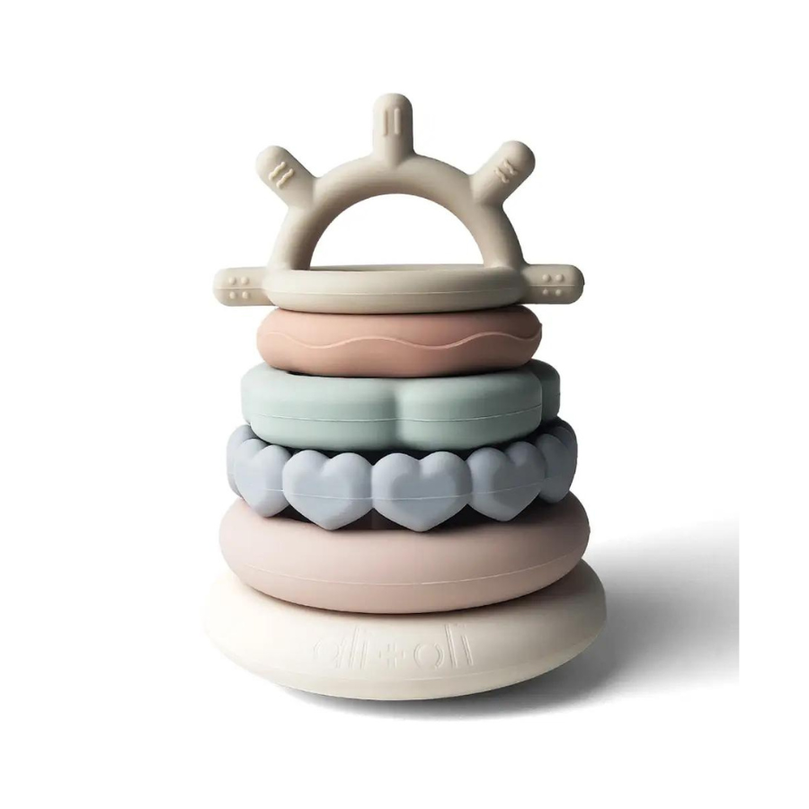 Silicone Stacking Ring Tower