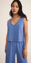 Load image into Gallery viewer, Sloane V-Neck Top | Bay Blue
