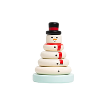 Load image into Gallery viewer, PRE- ORDER | Snowman Stacking Toy
